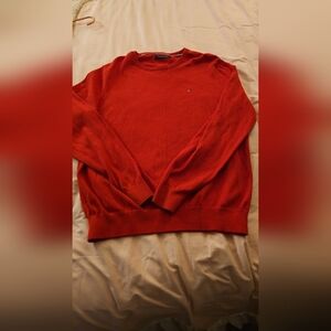 Tommy Hilfiger‎ Red V-Neck Sweater
